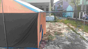 Tenda posko regu kap 10-12 Oxford/Oxford latex