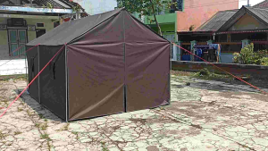 TENDA POSKO REGU ukuran 4x2.5x2.2 D300 STANDAR TNI