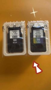 Canon INK PG-88 (BLACK) + CL-98 (COLOR) E500/E510/E610หมึกแท้แบบไม่มีกล่อง nobox