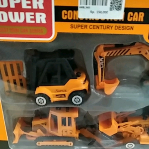 Mainan Anak Diecast Truk dan Konstruksi Construction Car Metal F4 JK