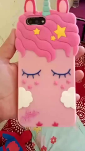 Casing Oppo A1K A3S F7 F9 F9Pro A52020 A92020 Softcase Unicorn Polos Pelindung Handphone Terbaik