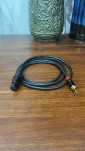 Dây micro 3.5mm ra XLR Canon Cái dùng cho Micro Mixer Sound card Âm ly dài 1.5m/3m