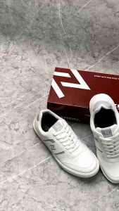 NAZ REFANI - Sepatu Sneakers Pria Casual Putih Sepatu Cowok