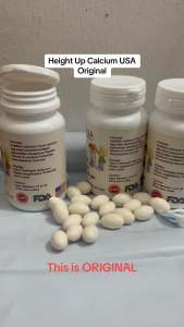 HEIGHT UP CALCIUM USA HIGH BODY MEDICINE (UBAT TINGGI BADAN)30pcs