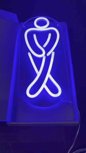 ป้ายไฟ ป้ายไฟร้าน ป้ายไฟนีออนดัก ป้ายไฟled ป้ายไฟTOILET ป้ายไฟรูปห้องน้ำชาย