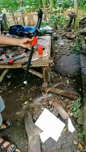 GOLOK TEBAS BAMBU PANJANG 40 CM BILAH SUPER TAJAM