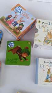 Peter Rabbit Little Library Boardbook สำหรับเด็ก เซต 4 เล่ม