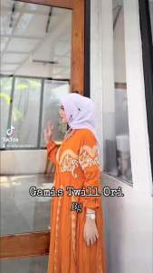 Gamis Twill BG Collection Motif Sunkist