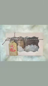 Christmas Homemade Big Cookies With Box