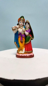 RADHA KRISHNA IDOL FOR CAR DASH BOARD AND HOME DECOR GIFT ITEM ST562