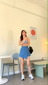 [กางเกงกระโปรง สะโพก ขนาด 25-26 เอว, 34 นิ้ว, 27-28 เอว, 36 ล, 29-30 เอว, 38 ล, 31-32 เอว, 40 ล, 42 ยาว 14-15 นิ้ว]