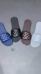 TAMARALINE 236 / Sandal Selop Karet Wanita Dewasa / Remaja - Bahan Premium Lentur Empuk Ringan Kuat Anti Slip Anti Air / Model Sendal Slide Slip on Casual Santai Rumah Hotel Outdoor Kamar Mandi Murah