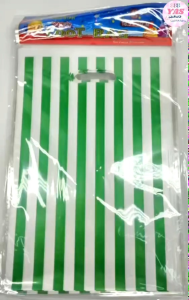 10pcs MEDIUM PARTY LOOT BAGS STRIPE(16.5x25cm)/loot bag fillers /paninda /giveaways/party favors.