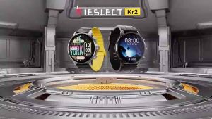 Kieslect KR2 Calling Smartwatch 100+ Sports Mode/SpO2/Sleep Monitoring/Heart Rate Sensor 1.43" FHD AMOLED Display