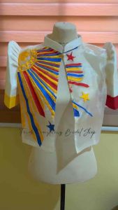 SINAG Filipiniana Bolero Collar 𝗧𝗿𝗲𝗻𝗱𝗶𝗻𝗴 Buwan ng wika kasuotan (Ready to Ship)