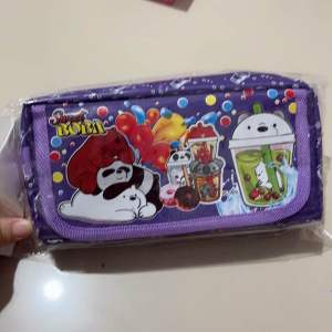 Tempat Pensil Sleting Kuromi 1075 / Boba 1072