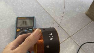 Coil loa 4ohm 75 75.5 76 76.2 76.5 76.8 77 77.5