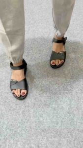 ZAVISION sandal wanita  terbaru kekinian sandal cewek hak tinggi 5cm  premium quality