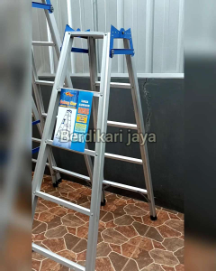 Tangga Lipat 2 Meter Super Murah / Aluminium Kokoh