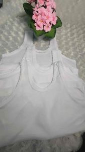 SINGLET PUTIH PEREMPUAN | SINGLET BUDAK SEKOLAH | SINGLET PUTIH COTTON | GIRL VEST | SCHOOL VEST READY STOCK