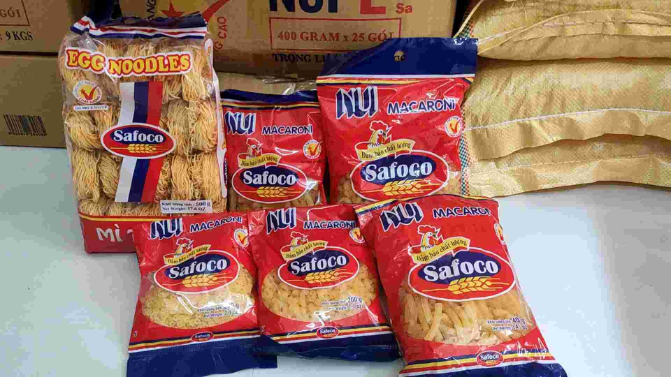Nui ống lớn Safoco gói 400g