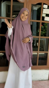 Diandra Hijab Bergo Maryam Jumbo XXL Hijab Instan Kerudung Crinkle Airflow Syari Murah Dewasa