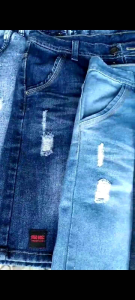 Celana Pendek Lepis Sobek Pria Terbaru 2024: Big Size & Navy Blue