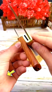 Pisau Dapur 2 in 1 Super Tajam Anti Karat Pengiris Daging Pisau Kamping Multifungsi