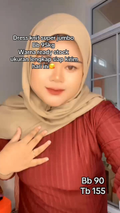 OVERSIZE DRESS POLOS WANITA TERBARU KEKINIAN JUMBO LENGAN KARET 7/8 BELAH SAMPING// baju dress wanita kekinian lengan karet 7/8 belah samping