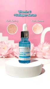 Hanasui Anti Acne Serum [20ml]/Serum untuk wajah berjerawat ( Pink)