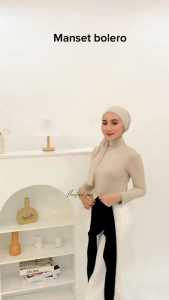 MANSET BALERO POLOS - MANSET TANGAN WANITA
