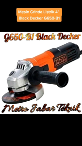 {\n \"article\": \" Mesin Grinda 4\\\" Black Decker G650-B1 Gerinda tangan G650 Original
