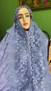 MUKENA SUTRA PARIS RENDA RUNCING DEWASA BESTSELLER