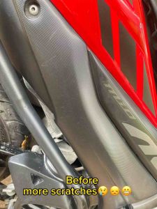 MIO AEROX 155 V2 PASSENGER FOOT PEG DECAL PROTECTOR