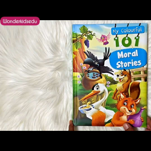 English Story Book My Colourful 101 Moral Stories + Free Gift - Kids book - Children - Young Reader - Lazada