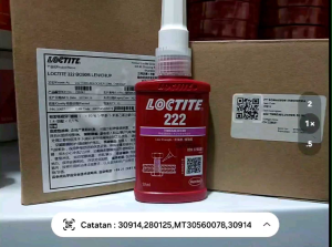 ORIGINAL LOCTITE 222 Threadlocker Lem Baut 50 ml