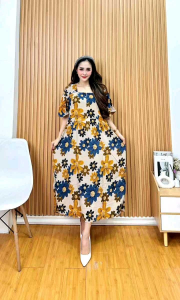 Batik Dress Motif BungaPakaian Batik Wanita DewasaBaju Anak Remaja TerbaruPakaian MuslimBaju Batik Bahan Katun/Twill/Rayon TebalBaju Batik Terbaru 2025
