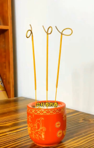 卷钱香天然檀香送香插黃金卷錢香拜神香佛香微煙香500gNatural Joss Stick Money Roll Incense..