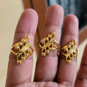 Cincin Wajik Pasir Lapis Emas Kuning 24k