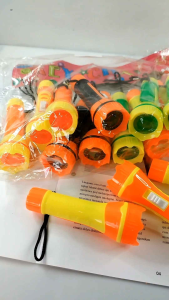 Gantungan Kunci Senter Besar Isi 12pcs Gantungan Kunci Senter Warna Stabilo