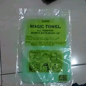 LAP KANEBO MAGIC TOWEL 26×17 CM SERET CHAMOIS POLOS MICROFIBER KAIN SERBAGUNA DAPUR MOBIL MOTOR