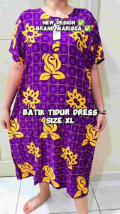 BAJU BATIK BOBOK L/XL DRESS WOMEN