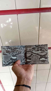 DOMPET PRIA KULIT ULAR / DOMPET MOTIF ANTIK KULIT ULAR