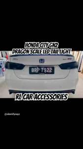 Honda city GN2 Sedan 2020 2021 2022 GTS OLED Tail lamp light led taillamp taillight bodykit body kit
