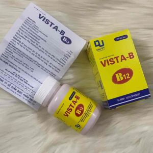 VISTA-B12 hộp 100 viên - Bổ sung vitamin nhóm B tăng cường chuyển hoá hấp thu thức ăn hỗ trợ phục hồi sức khoẻ