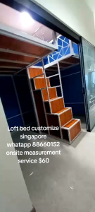 Loft bed / loft platform customize singapore