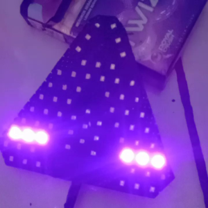 Stoplamp Running Beat New Street/Deluxe 10 Mode Ungu