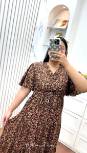 Willona dress motif by Annisa/Daster busui/Dress busui