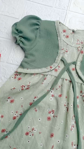 Dress Lucu Anak Perempuan Terbaru Usia 1 Sampai 9 Tahun Bahan Crinkle Premium motif