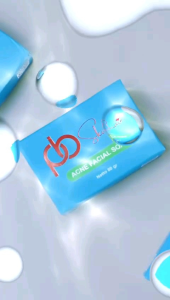 PB SKINCARE ACNE FACIAL WASH SABUN BATANG HIJAU TRANSPARAN 80gram pusfabelluskincare